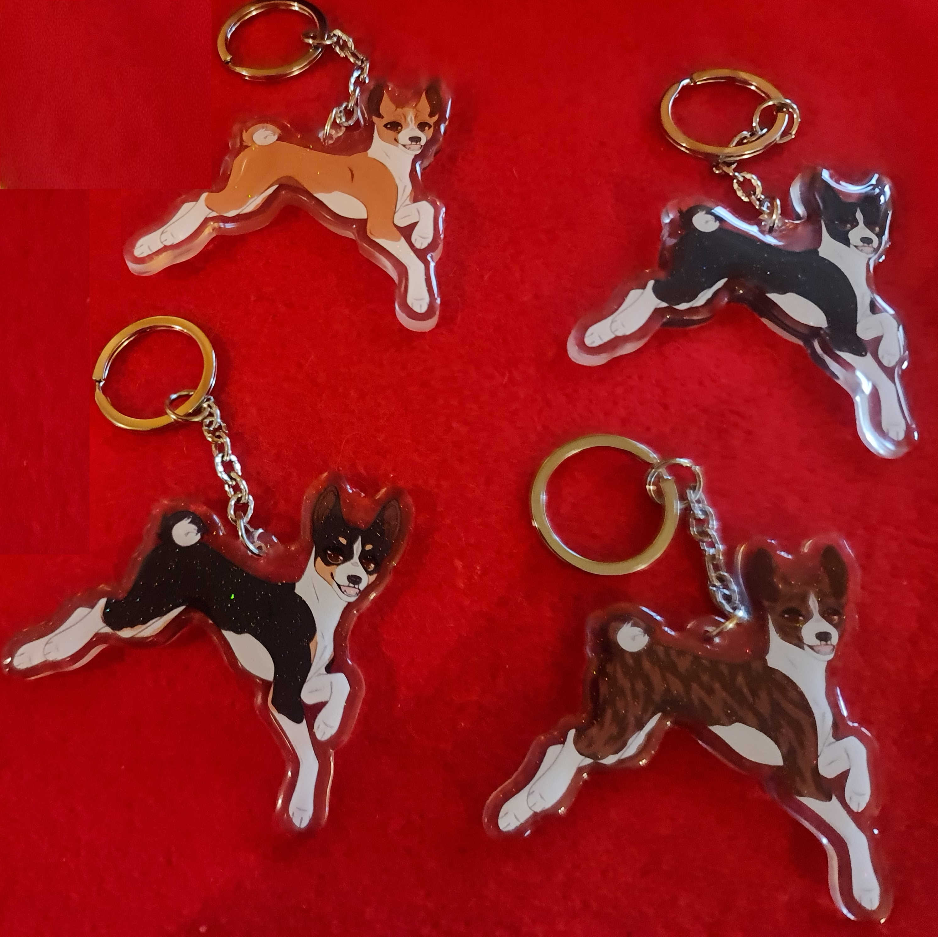 basenjikeyrings